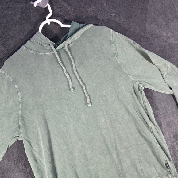Lucky Brand Hoodie‎ Pullover Long Sleeve Casual Comfy Green Mens Size M - Picture 1 of 8